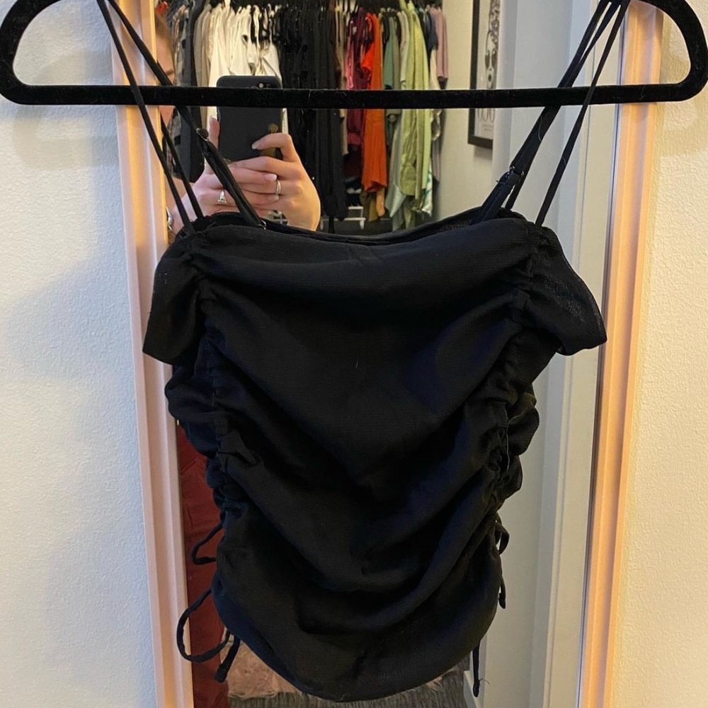 Urban black tank